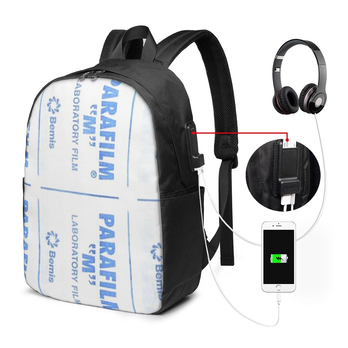 Parafilm Is A Lifesaver Backpa - Laptop Bag ulasan dan harga