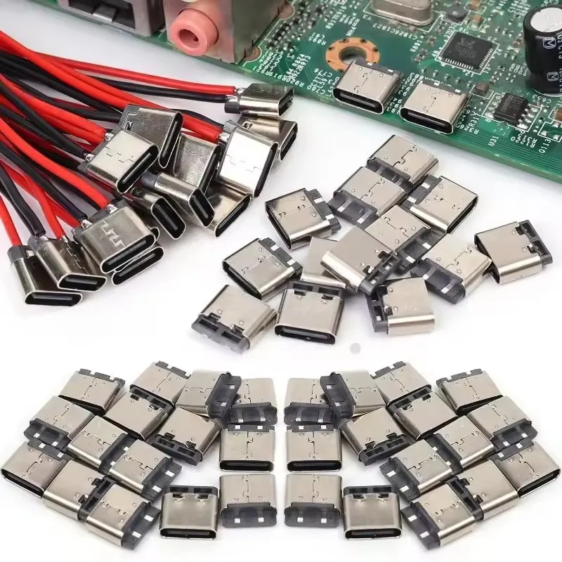 5-20PCS Type-C 2Pin Solder Wir - Usb Hub ulasan dan harga