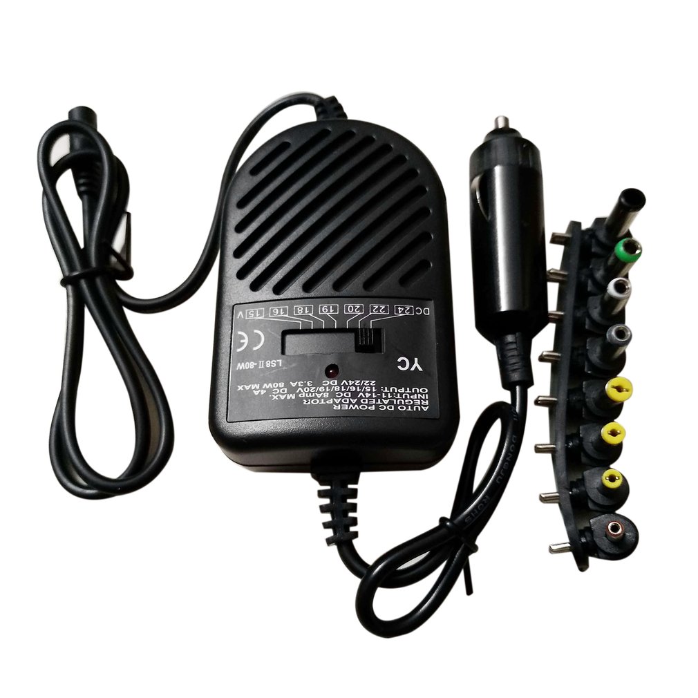 Universal 80W Portable Charger - Laptop Charger ulasan dan harga