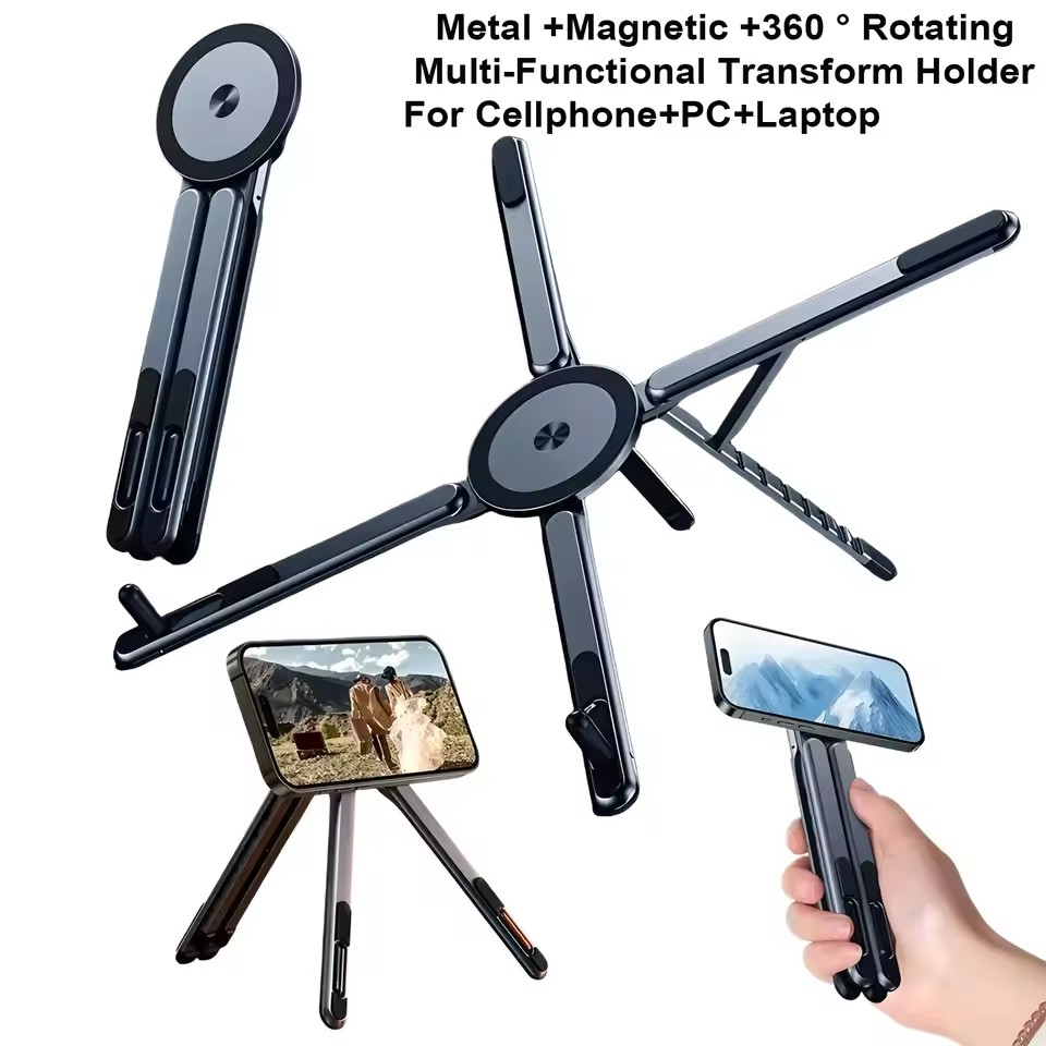 Portable Magnetic Phone Holder - Laptop Stand ulasan dan harga