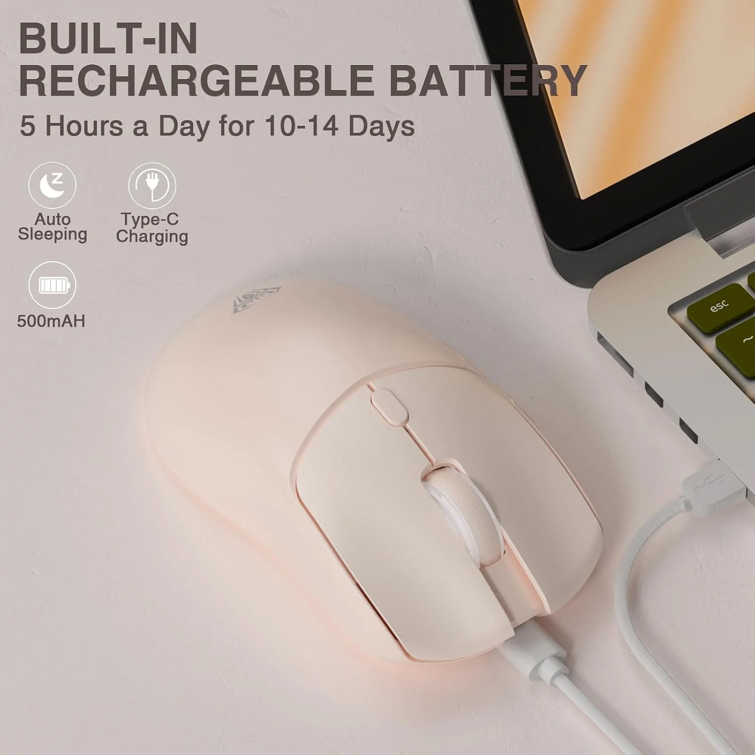 AULA SC580X Tri-mode Wireless  - Laptop Mouse ulasan dan harga