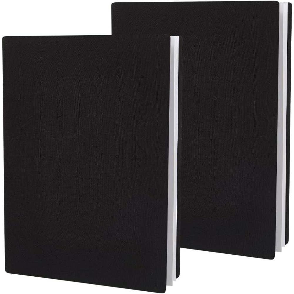 2Pcs Elastic Book Covers Black - Laptop Sleeve ulasan dan harga