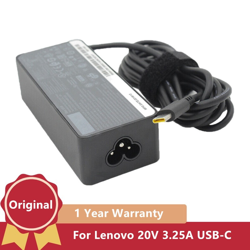 100% Original 65W 20V 3.25A Ty - Laptop Charger ulasan dan harga