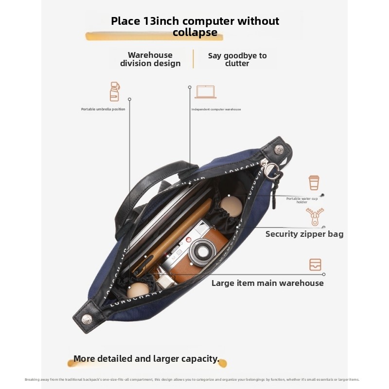 Bag Organizer Insert Fit Longc - Laptop Stand ulasan dan harga