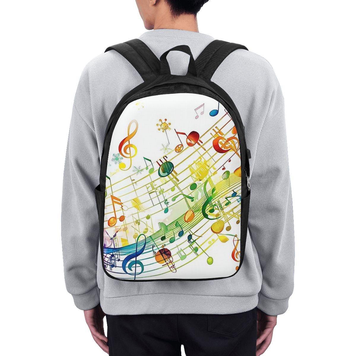 Abstract Piano Keys With Music - Laptop Bag ulasan dan harga