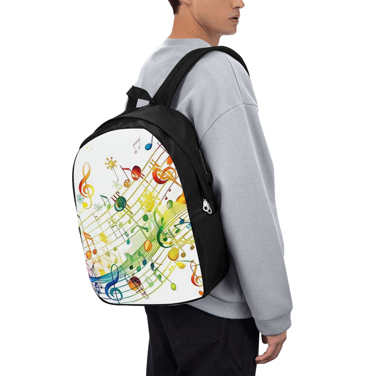Abstract Piano Keys With Music - Laptop Bag ulasan dan harga