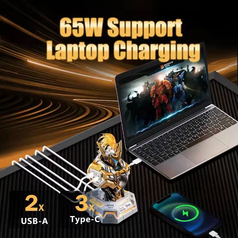 IN-STOCK MOSHOW Charger Knight - Laptop Charger ulasan dan harga