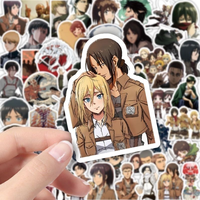 60Pcs Attack on Titan Anime St - Laptop Accessories & Repair Jagtap Dairy Pimple Nilakh Pimpri Chinchwad Maharashtra ulasan dan harga