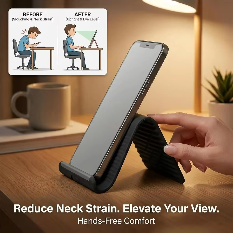Adjustable Multi-Angle Flexibl - Laptop Stand ulasan dan harga
