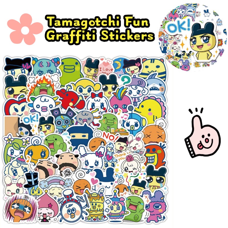 Japanese Tamagotchi Stickers E - Laptop Accessories & Repair Jagtap Dairy Pimple Nilakh Pimpri Chinchwad Maharashtra ulasan dan harga