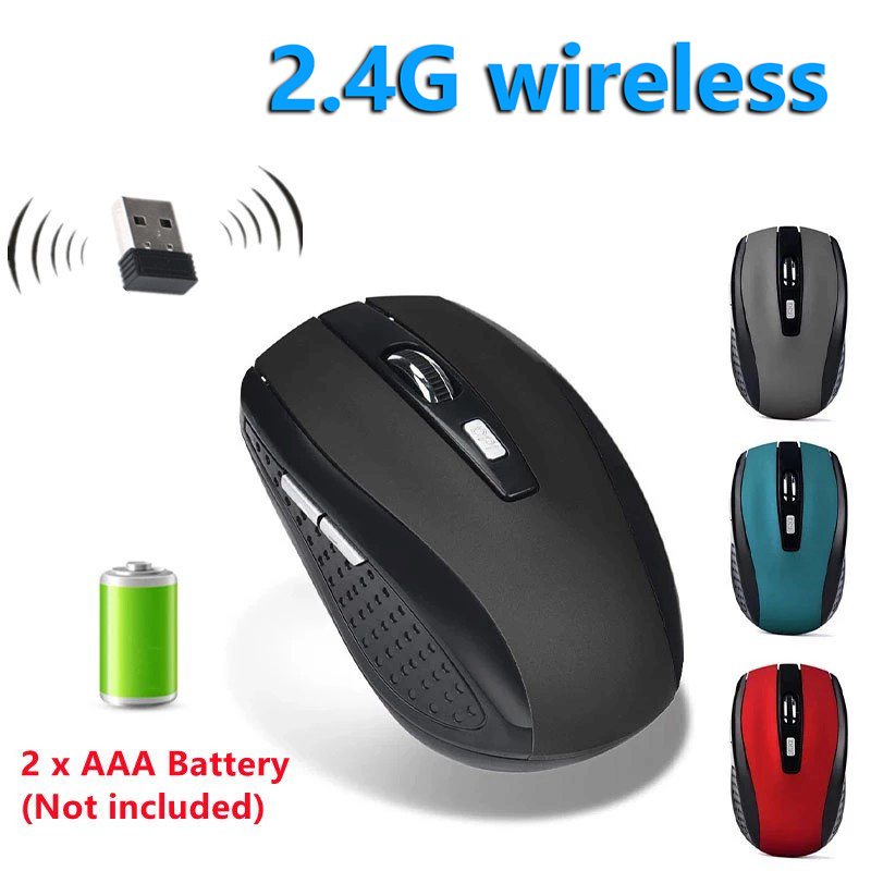 2.4G Wireless Mouse Portable E - Laptop Mouse ulasan dan harga
