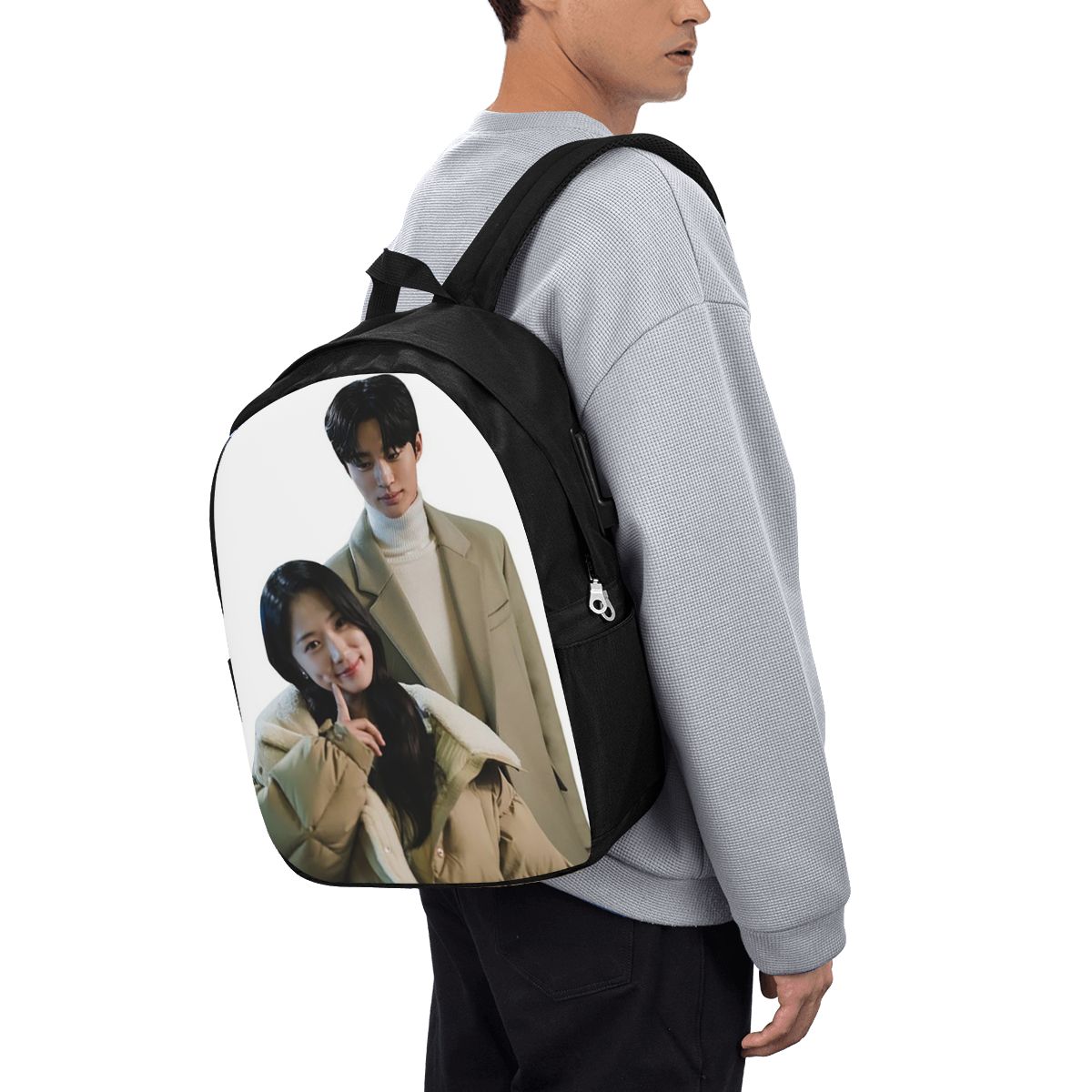 Lovely Runner Kdrama Fanart Ba - Laptop Bag ulasan dan harga