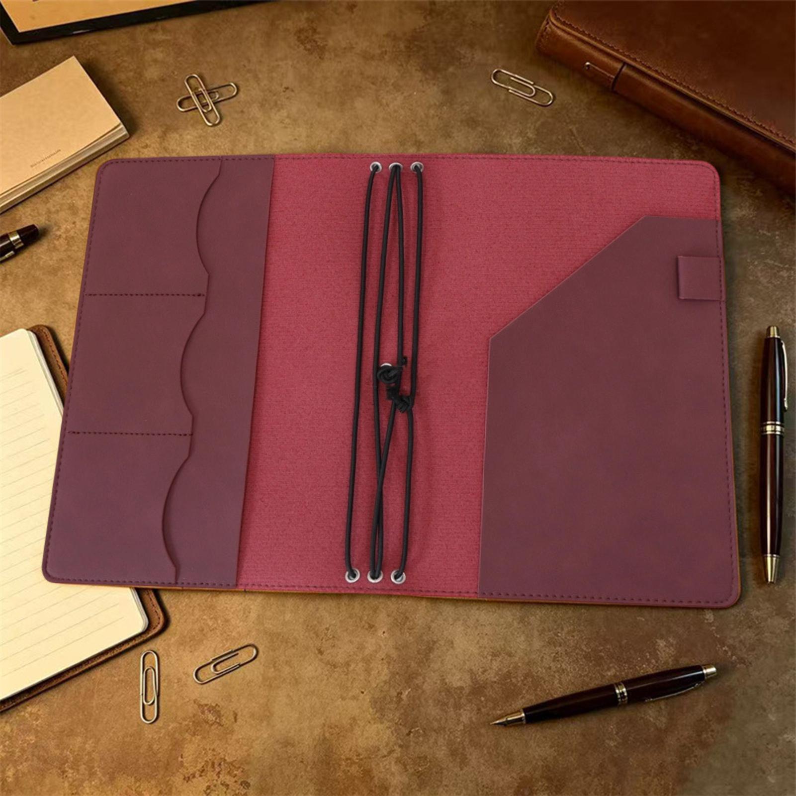 Leather A5 Notebook Cover Mult - Laptop Sleeve ulasan dan harga