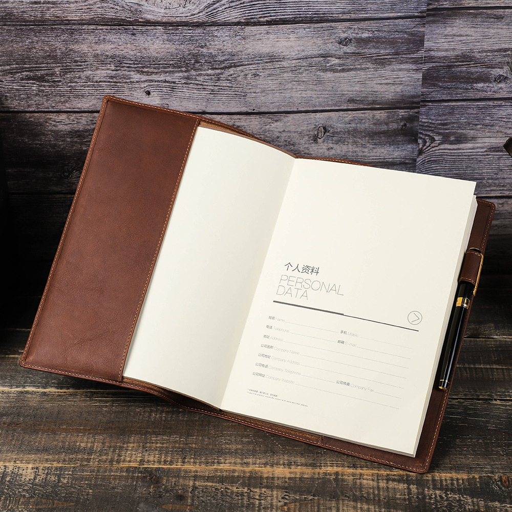 Retro Genuine Leather Book Cov - Laptop Sleeve ulasan dan harga